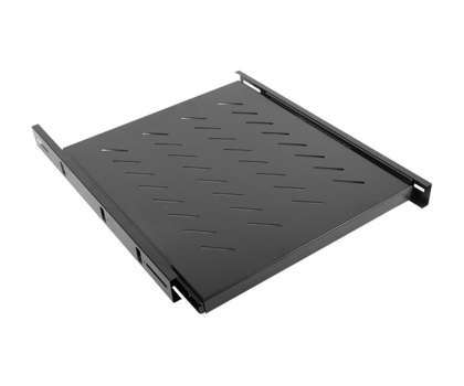 Akcesorium do szafy RACK Lanberg Półka do szaf przesuwna 19" 800MM 1U (czarna)